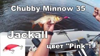 Воблер Jackall   Chubby Minnow 35 pink