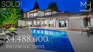 A Sensational Ocean View Estate on One of the Most Prized Streets in All of Tsawwassen.