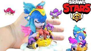 MAKING SKIN MELODIE HARPY - tutorial Brawl Stars Clay Art