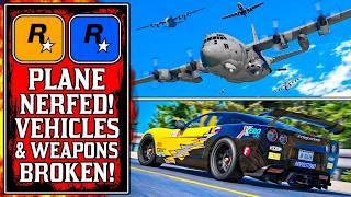 ROCKSTAR JUST RUINED AIRCRAFT!? GTA Online Update BROKE Weapon Wheel & IGNORED Game Breaking Glitch!