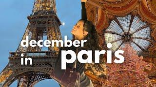 paris in december | boat cruise, christmas shopping, baking biscuits, few days with me