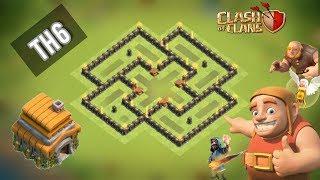 Расстановка 6 ТХ | Лучшая база для ТХ 6 Clash of Clans