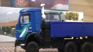 КАМАЗы-5410 и 43101 от Элекона и Технопарка конверсии и доработки 1:43