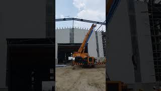 #Steel #construction #steelstructures #steelconstruction # steel erection # Rafter # Steel Building