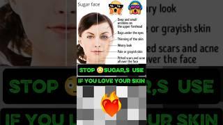 How sugar affects our skin #natura vibe #beauty #hacks #trending #shorts #viral #guidance #yt
