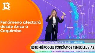 Michelle Adam pronostica importantes lluvias para el norte del país: "El triple de un año normal"