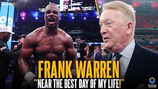 "NEAR THE BEST DAY OF MY LIFE!"  Frank Warren BEAMING With Pride After Daniel Dubois STOPS Joshua