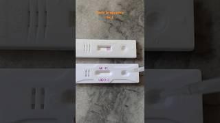 Live Pregnancy test | prega news v/s i can kit #earlypregancy #pregnancy #baby #youtubeshorts