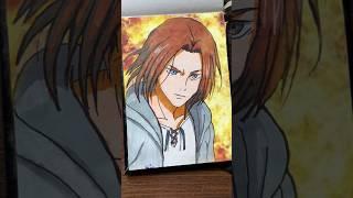 Drawing Eren yeager || attack on titan || #animedrawing #anime #art