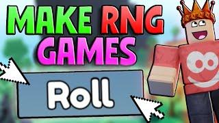 How To Make An RNG Game In Roblox - Make RNG Game Roblox (No SCRIPTS)