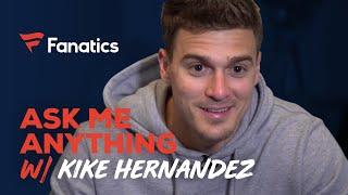 Ask Kike Hernandez Anything: from clubhouse pranks to hanging with Chase Utley | #FanaticsAMASeries