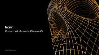 Custom Wireframe in Cinema 4D