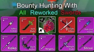 Sanguine Art + Reworked Swords IS INSANE ! | Blox Fruits Update 20 Bounty Hunting