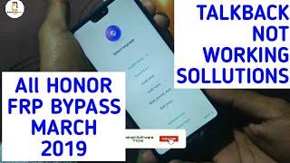 honor 9n LLD-AL20 frp bypass || All honor Frp bypass 2019 with March Security update latest