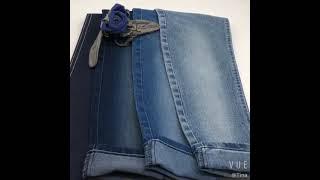 cotton polyester spandex Stretch denim fabric