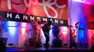 Ryan Nakagawa played hallelujah for Mufi Hanneman's fundraising party