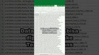 Excel Tips - Cara Membuka dan Format File CSV