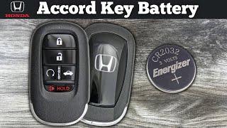 How To Replace 2022 - 2024 Honda Accord Key Fob Battery - Change Replacement Accord Remote Batteries