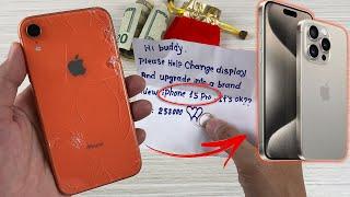 How i Restore and Turn iPhone XR Cracked into a Brand New iPhone 15 Pro