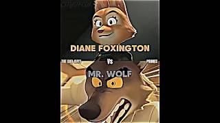 Diane Foxington vs Mr. Wolf #dianefoxington #thebadguys #mrwolf #vsbattle #whoisstronger #debate