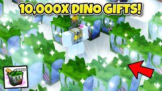 I Opened 10,000x Dino Gifts & Got.. (Pet Simulator 99)