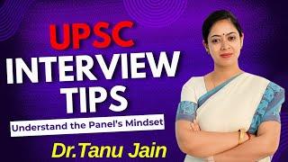 How to Prepare for UPSC Interview? | What the Panel Looks For  | Dr.Tanu Jain Ma'am @Tathastuics