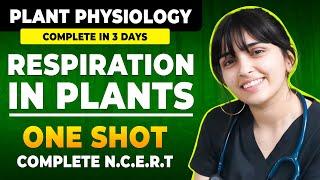 Respiration In Plants in One Shot Class 11 NCERT | NEET 2024