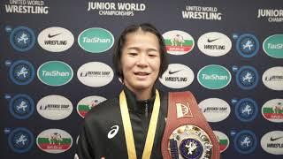 Haruna OKUNO (JPN) Wins Fifth World Title