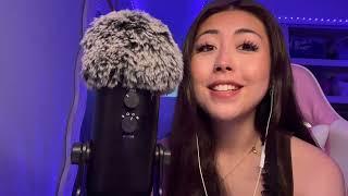 ASMR plucking and eating bugs! MOUTH SOUNDS (BLUE YETI 100%) super tingly 