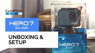 GoPro HERO 7 SILVER UNBOXING & SETUP!