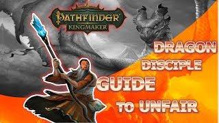 MELEE SORCERESS!!! Pathfinder Kingmaker Dragon Disciple Build Guide for Unfair Difficulty