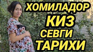 ХОМИЛАДОР КИЗ ЭРГА ТЕККАНИ КЕЛДИ СЕВГИ ТАРИХИ