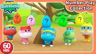 Learn Number w/ GoGo Dino Babyland | E01-20 | Nursery Rhymes | Education for Kids | Kids Play