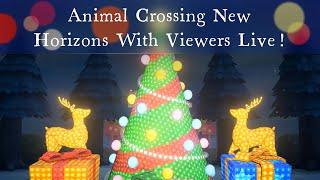 Animal Crossing Live! - Decorating for Christmas!