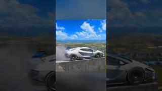 Lamborghini INSANE Stunt Parking!  Forza Horizon 5 #Shorts