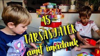 15 TÁRSASJÁTÉK AMIT IMÁDNI FOGTOK! 