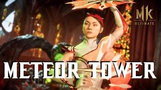 Kitana's Blood Kahnum Skin Meteor Tower: Bloody Hands Full Fight