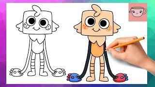 How To Draw Goob from Dandy's World | Easy Drawing Tutorial