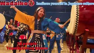 Wadaiko Experience 78 Team building 90 mins