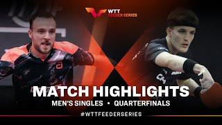 Luka Mladenovic vs Simon Gauzy | MS-QF | WTT Feeder Havirov 2023