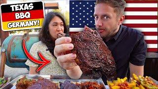 Trying TEXAS BBQ in Germany! - Can it Compete??