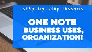 OneNote for business. To Do lists, client information, organization tables