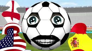 World Cup 2022 - Hayya Hayya & Singing Soccerballs - Animated Clip