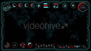 Futuristic HUD Clean Interface Motion Graphics