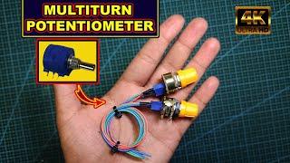 Making Low Cost Multi Turn Potentiometer.