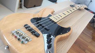 Harley Benton JB-75MN NA Vintage Series - Bass Unboxing - Thomann.de