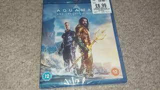 UNBOXING AQUAMAN THE LOST KINGDOM BLU RAY EDITION