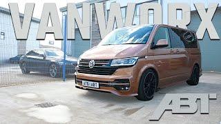 ABT T6.1 Transporter pays a visit to Vanworx HQ. "Insane setup!"