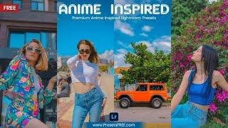 Anime Inspired FREE Lightroom Presets DNG and XMP | Anime Inspired Lightroom Presets Free Download