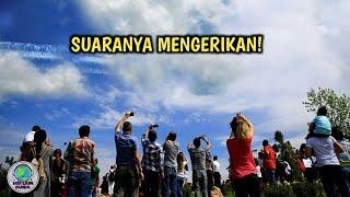 Warga Berhamburan Keluar Rumah! Muncul Suara Aneh Dari Langit Sangat Kencang